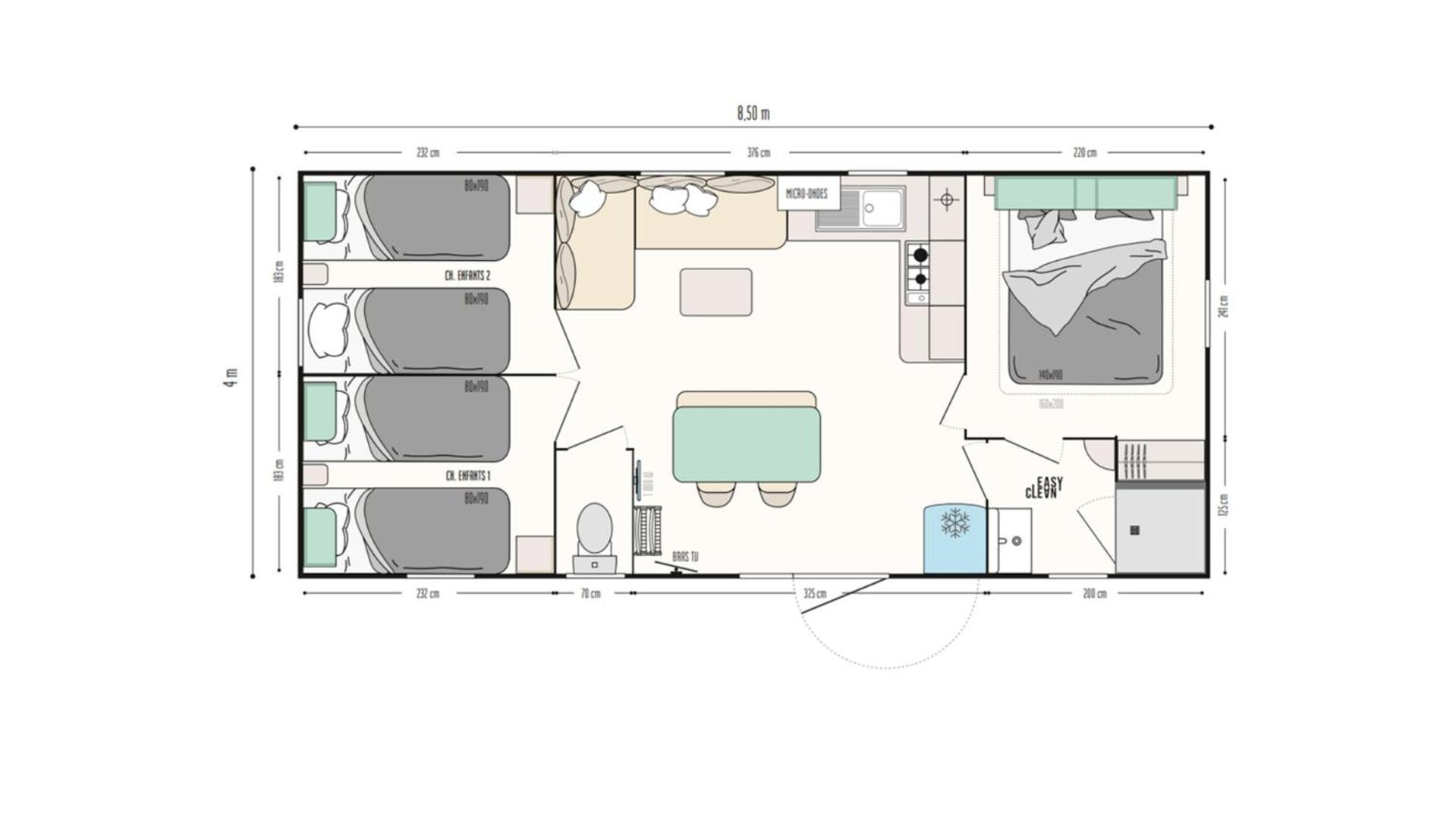 Le Muscat - Bungalow Pour 5 - Tv - Clim Boofzheim Room photo